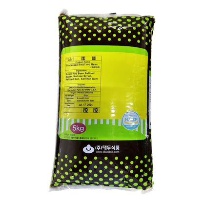 Whole Red Bean Paste 2x5kg Bag